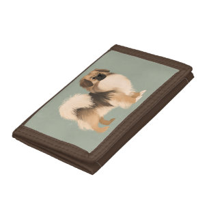 Tibetan Spaniel (Sable) Wallet