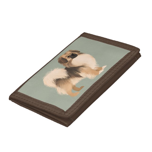 Tibetan Spaniel (Sable) Wallet (Bottom)