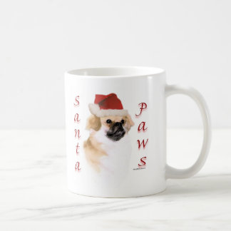 Tibetan Spaniel Santa Paws Coffee Mug