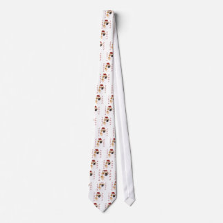 Tibetan Spaniel Santa Paws Neck Tie