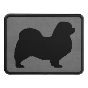 Tibetan Spaniel Silhouette Hitch Cover