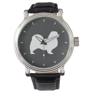 Tibetan Spaniel Silhouette Watch
