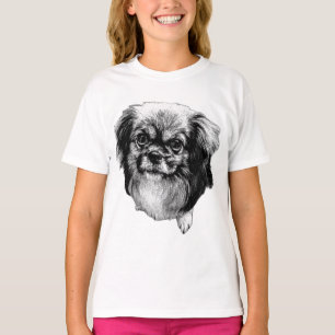 Tibetan Spaniel Tee – Full Body Dog Photo