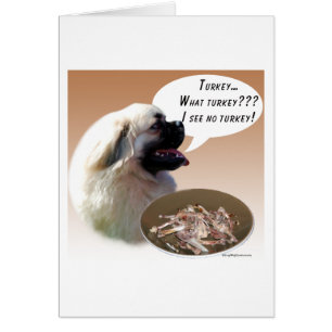 Tibetan Spaniel Turkey Cards