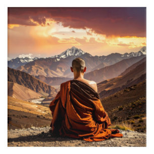 Tibetan - Spirituality - Buddhism - Meditation Acrylic Print