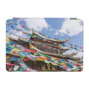 Tibetan Temple with prayer flags - Yunnan, China iPad Mini Cover