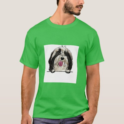 Tibetan terrier1  T_Shirt