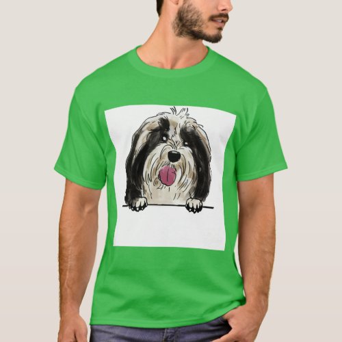 Tibetan terrier1  T_Shirt