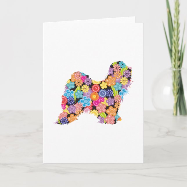 Tibetan Terrier Card (Front)