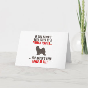 Tibetan Terrier Card