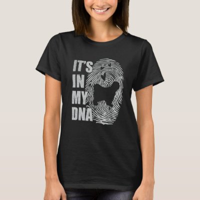 Tibetan Terrier DNA Dog Mom Dad Dog T-Shirt