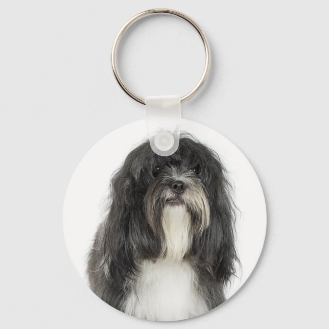 Tibetan Terrier Keychain (Front)
