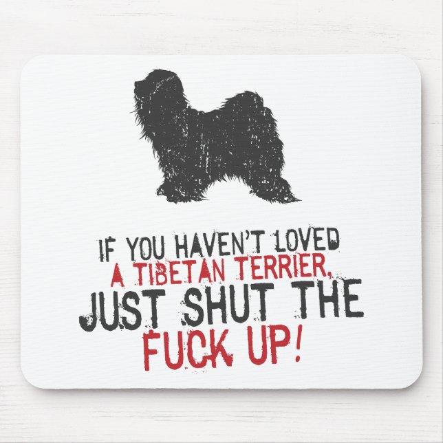 Tibetan Terrier Mouse Pad (Front)