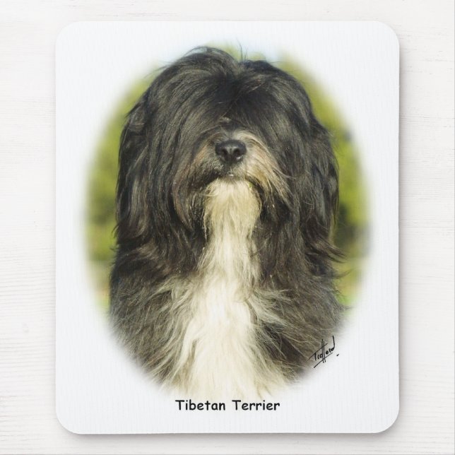 Tibetan Terrier Mouse Pad (Front)