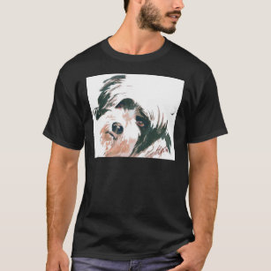 Tibetan Terrier portrait T-Shirt