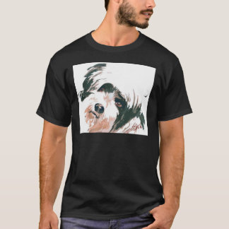 Tibetan Terrier portrait T-Shirt