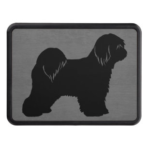 Tibetan Terrier Silhouette Hitch Cover