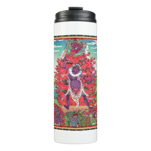 Tibetan Thangka Ekajati Art Thermal Tumbler