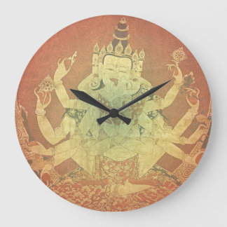 Tibetan Thangka Guhyasamaja Akshobhyavajra Clock