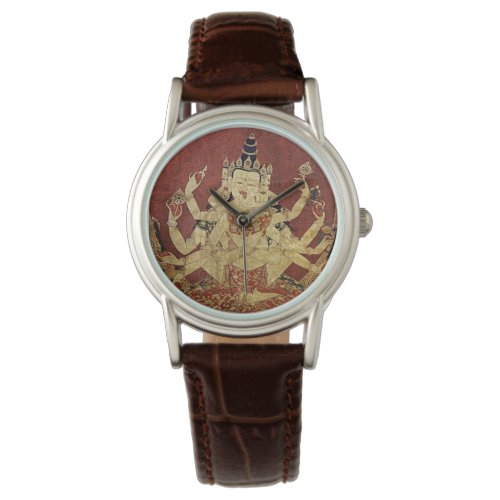 Tibetan Thangka of Guhyasamaja Akshobhyavajra Watch