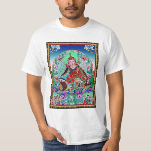 Tibetan Thangka Padmasambhava T_Shirt