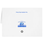 Tibetan Tiger Box Meditation Card (Back Horizontal)