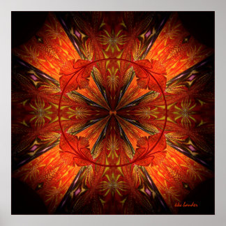 Tibetan Trumpet Vine Poster