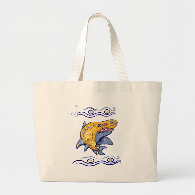 * TibuRon * Large Tote Bag (Front)