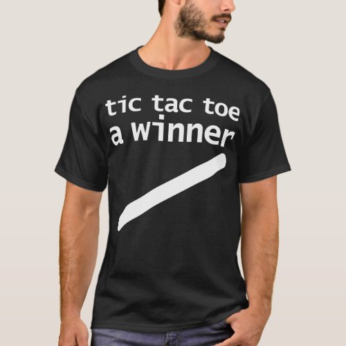 Tic Tac Toe A Winner Pelosi Funny Quotes T_Shirt