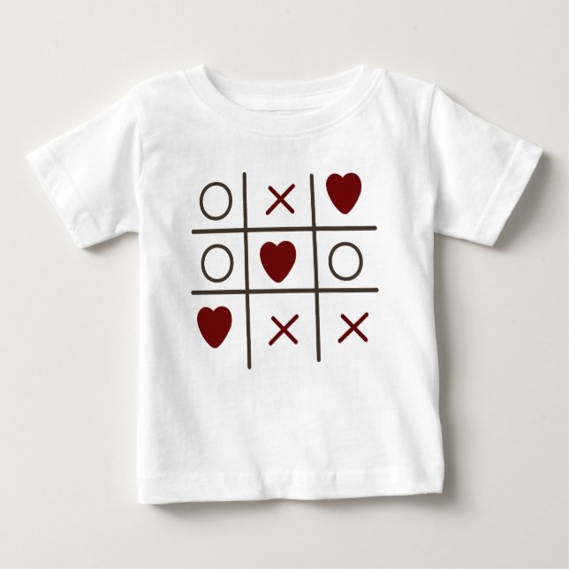Tic tac Toe  Baby T-Shirt (Front)