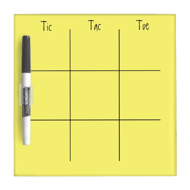 Tic Tac Toe Board (Front)