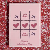 Tic-Tac-Toe Funny Valentine's Day
