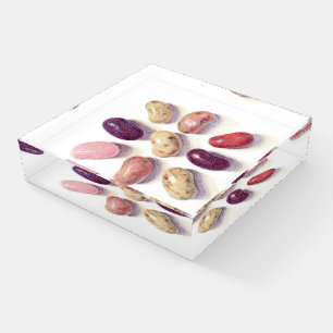 TIC TAC TOE JELLY BEANS Paperweight