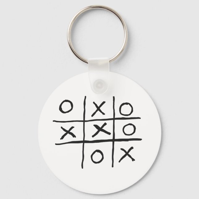 Tic-Tac-Toe Keychain (Front)