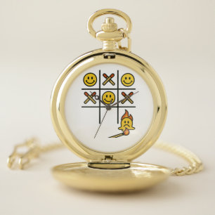 Tic Tac Toe  Pocket Watch