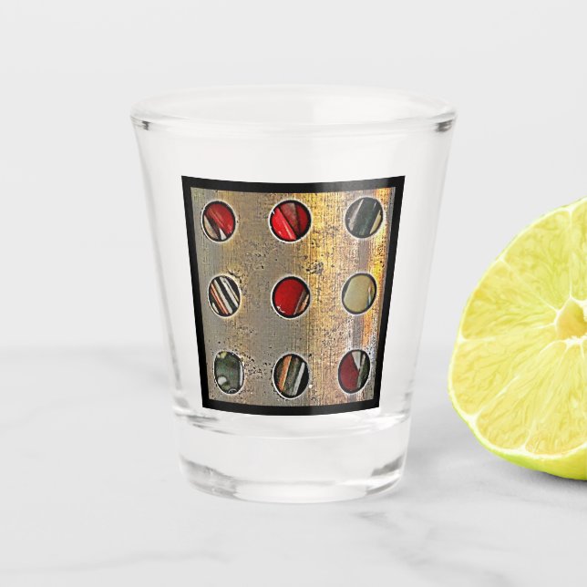 Tic Tac Toe Shot Glass (Front)