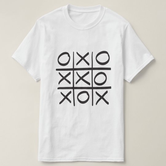 tic tac toe t shirt