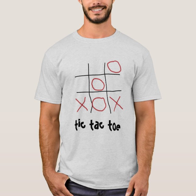 tic tac toe T-Shirt (Front)