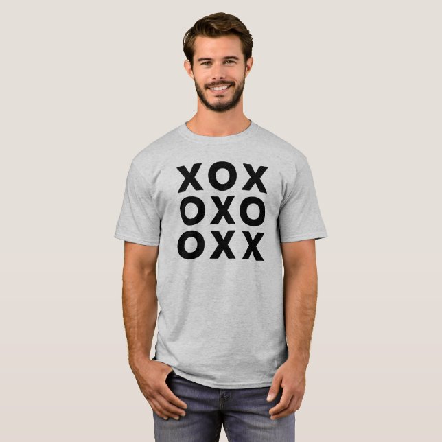 Tic Tac Toe. T-Shirt (Front Full)