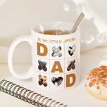 Tic Tac Totally Amazing Dad Father's Day  Coffee Mug<br><div class="desc">An amazing Father's Day mug for your amazing Dad! This mug features a unique tic tac toe photo template to highlight your favorite photos of your Dad or family together! This heartfelt and personalized gift adds a touch of fun and nostalgia while allowing you to showcase memorable moments you shared...</div>