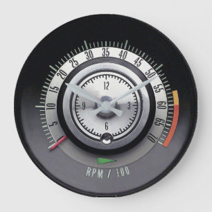 Tic-Toc-Tach GM Chevy Wall Clock