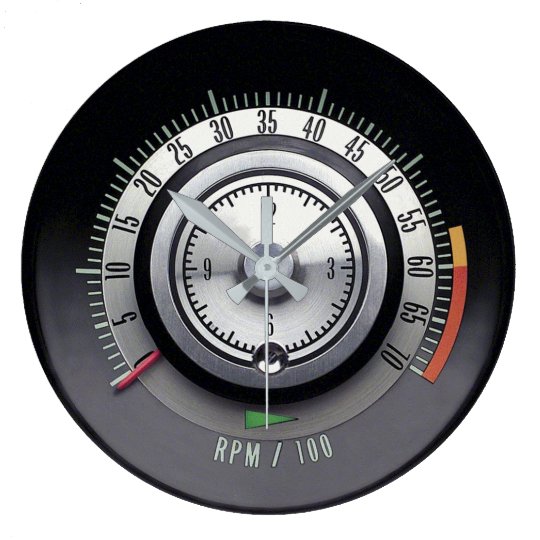 TicTocTach GM Wall Clock