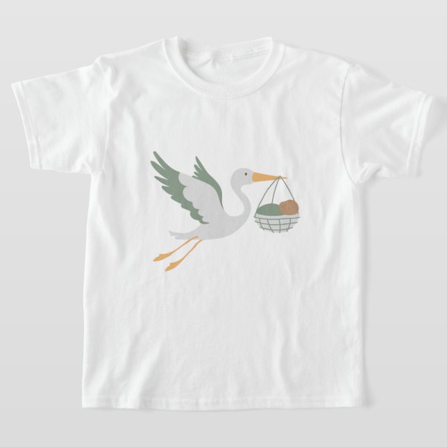 Tichert kids la cigogne  T-Shirt (Laydown)