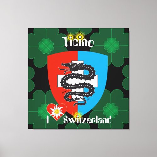 Ticino Schweiz Suisse Svizzera Svizra Leinwand Canvas Print