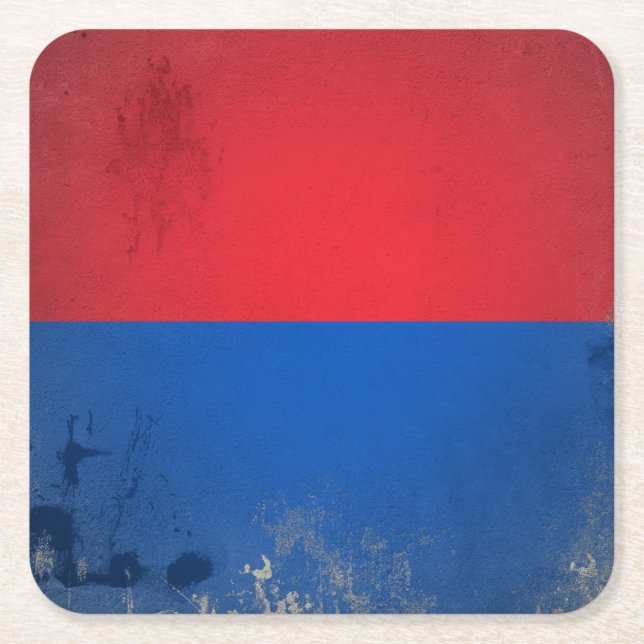 Ticino Square Paper Coaster (Front)