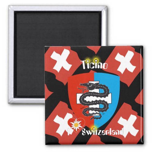 Ticino Svizzera  Tessin Schweiz Magnet