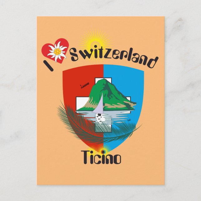 Ticino Svizzera / Ticino Switzerland postcard (Front)