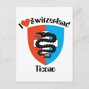 Ticino Svizzera / Ticino Switzerland postcard