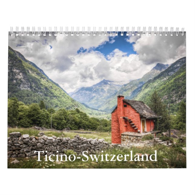 Ticino-Switzerland Calendar (Cover)