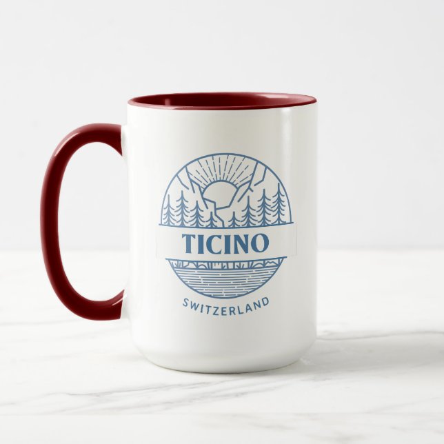 Ticino, Switzerland  Mug (Left)